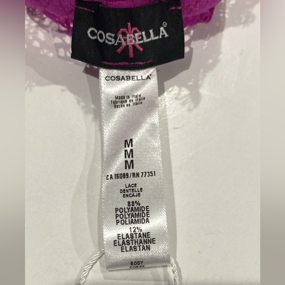 Cosabella Allure Cropped Cami Bra NWT - Picture 5 of 5